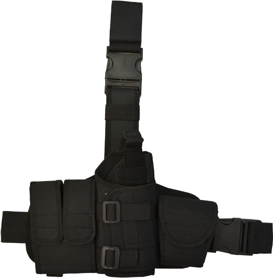 Piernera Para Arma Con Porta Esposas Modelo 511 G - Mexico City (600x600), Png Download