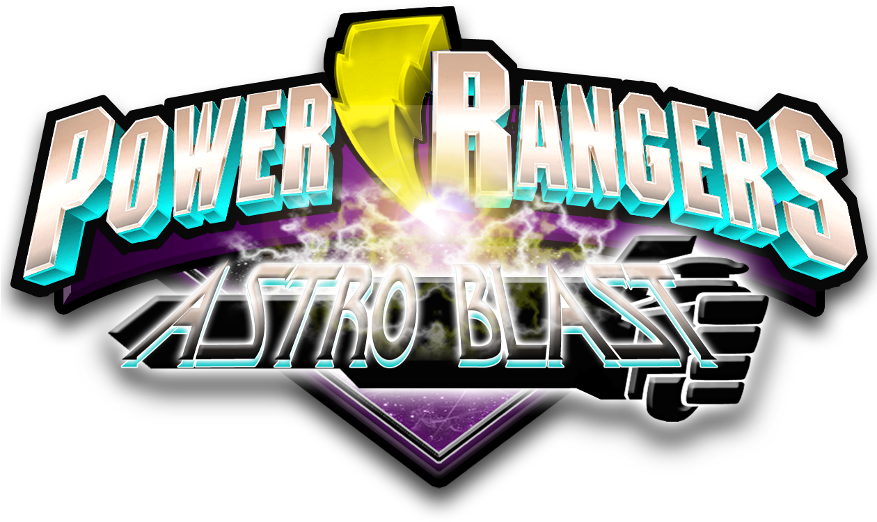 Astro Blast Logo - Power Rangers Astro Blast (1259x1050), Png Download