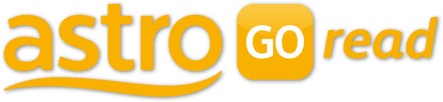 Astro Go Read (964x250), Png Download