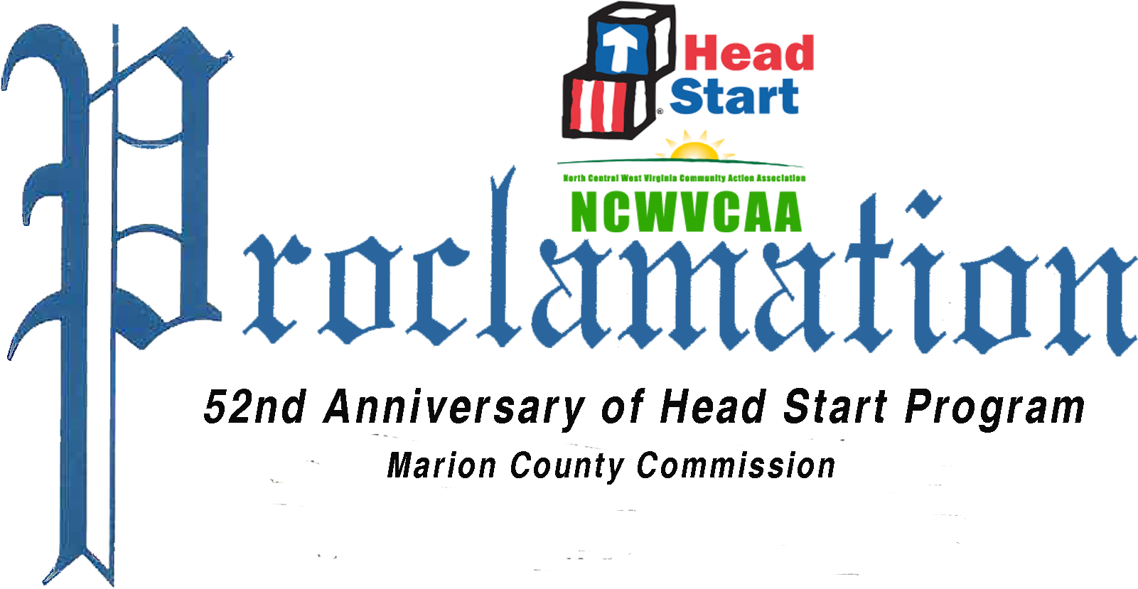 Proclamation Recognizing The 2017 As The 52nd Anniversary (1636x847), Png Download