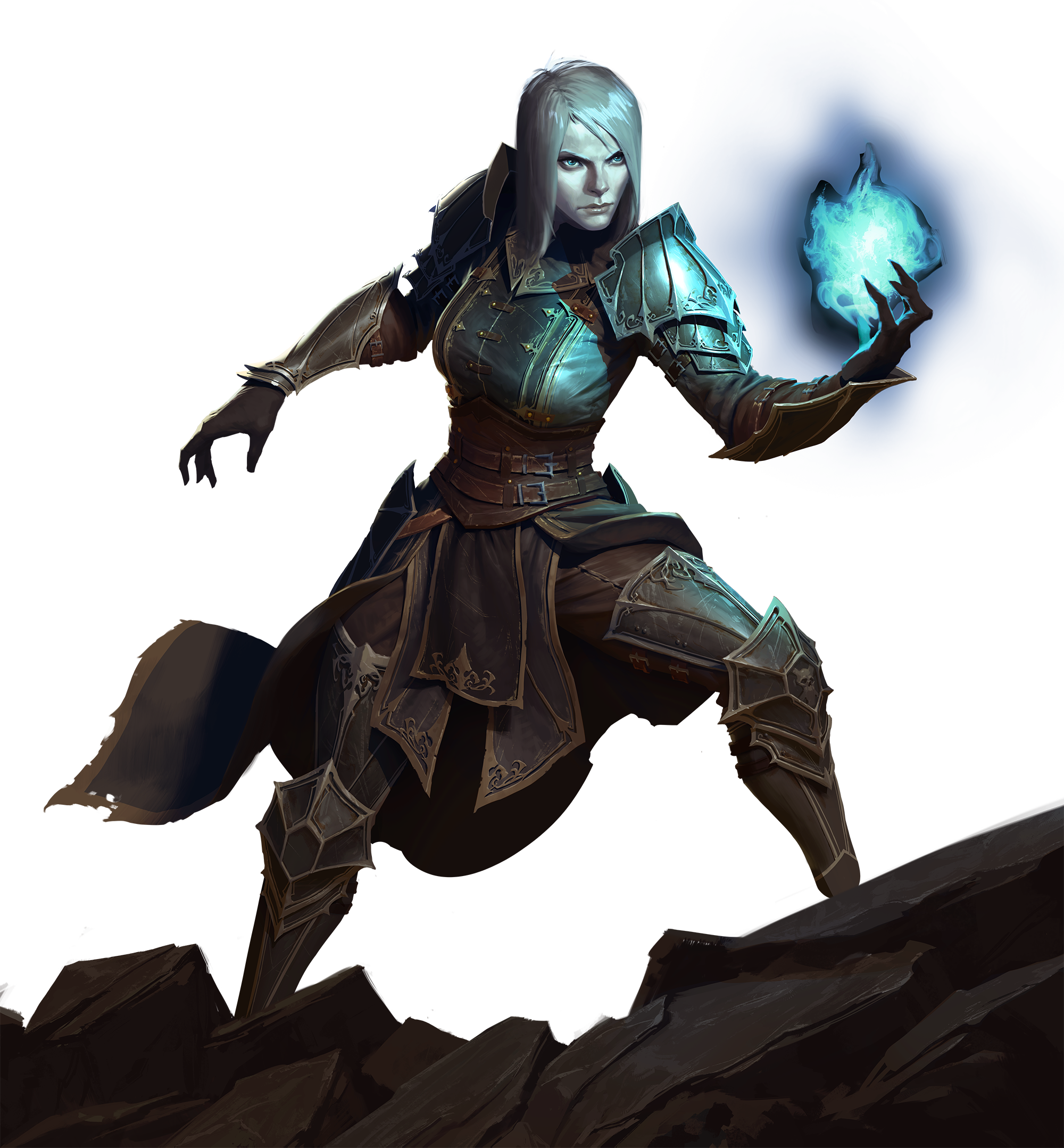 Diablo - Diablo 3 Necromancer Png (2000x2157), Png Download