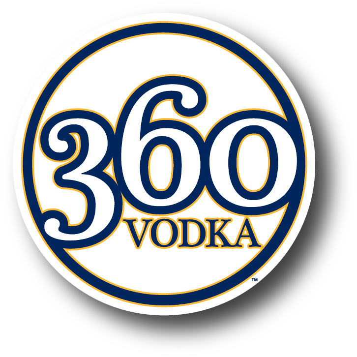 Missouri-made 360 Vodka Is Proud To Be A Sponsor Of - 360 Vodka Logo Png (742x742), Png Download
