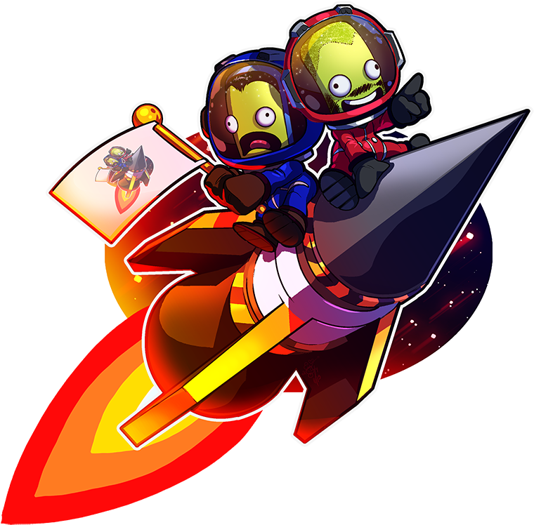 Those Faces Show How Much Fun They Are Having By Introducingemy - Kerbal Png (800x794), Png Download