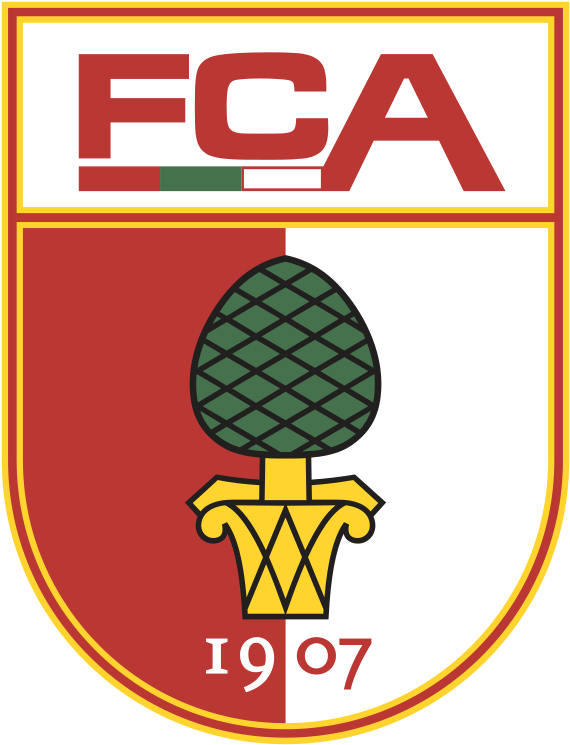 Mainz 05 2 Badge Augsburgo - Fc Augsburg (354x354), Png Download