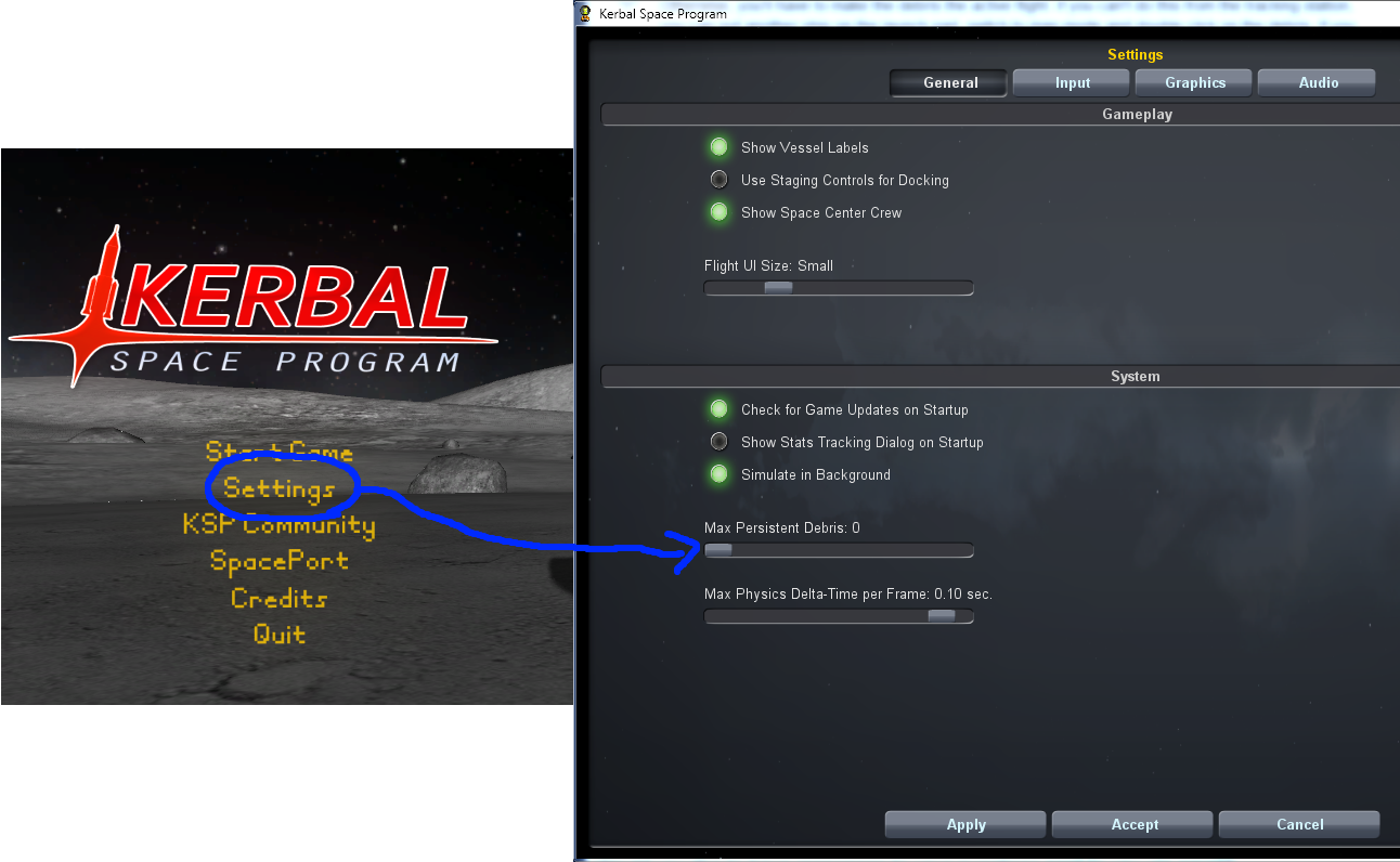 They Sure Are Persistent - Kerbal Space Program Language Settings (1292x796), Png Download