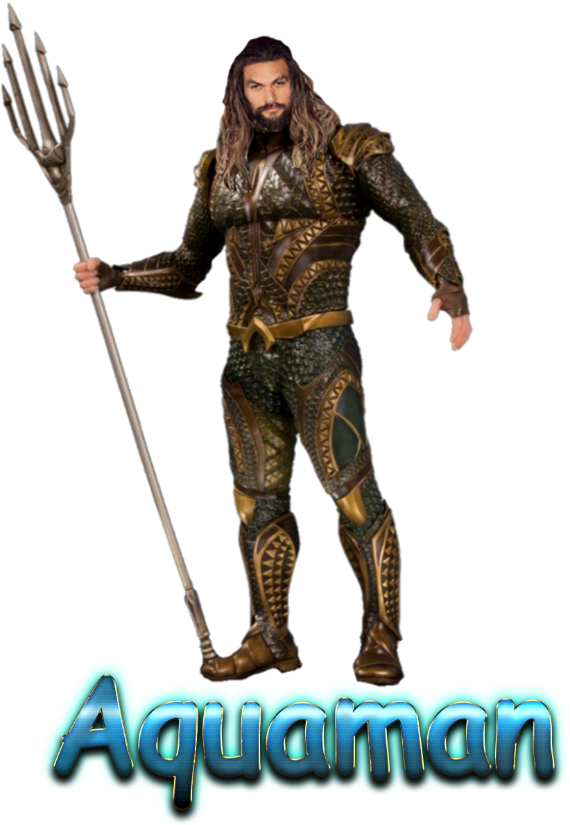 Justice League: Aquaman - Statue (1439x1200), Png Download