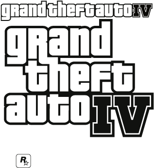 Grand Theft Auto Iv Logo Vector - Gta 4 (400x400), Png Download
