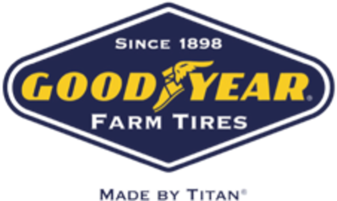 With The Muck Master Radial Tires, Made By Goodyear, - Goodyear Farm Tires Logo (800x467), Png Download