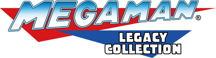 Mega Man Legacy Collection Logo (850x229), Png Download