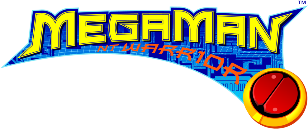 Megaman Nt Warrior Logo (1023x461), Png Download