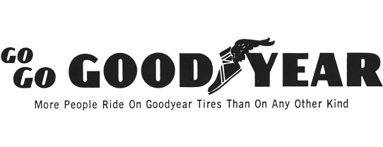 1963 - " - Goodyear Tire And Rubber Company (566x290), Png Download