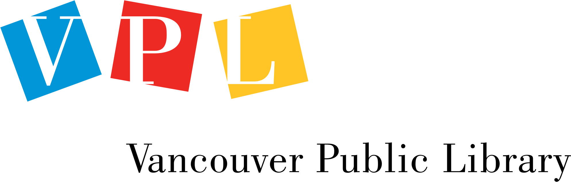 Vancouver Public Library Logo (2000x646), Png Download