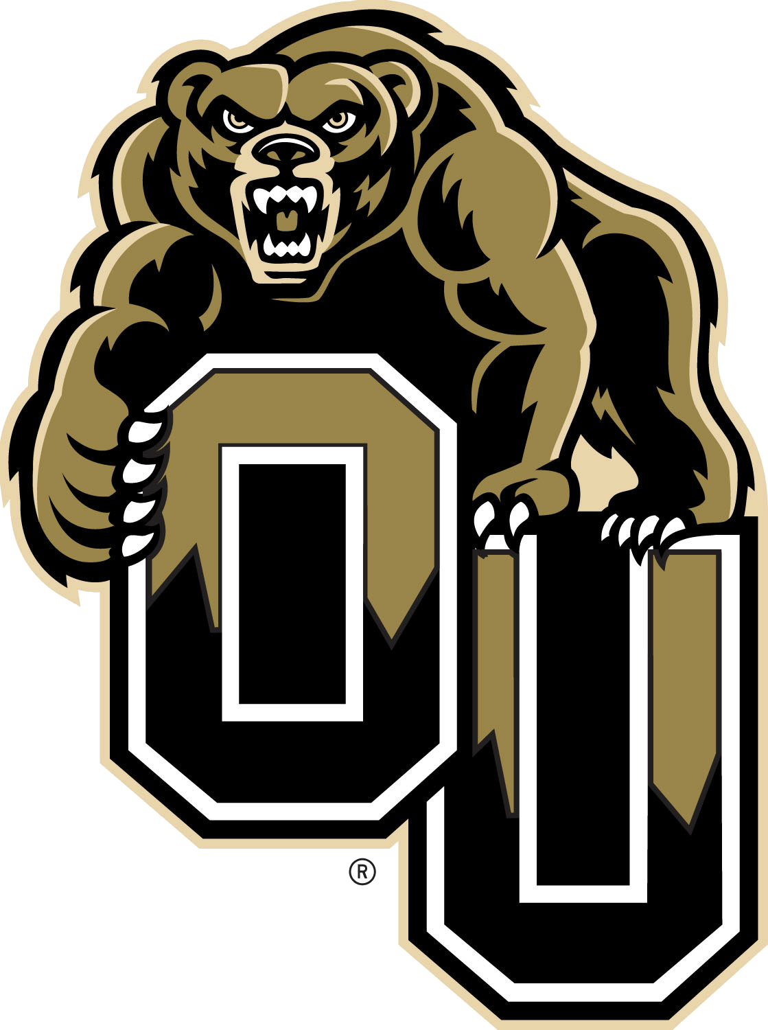 Grizzlies Logo Png Download - Oakland Golden Grizzlies Logo (1119x1500), Png Download