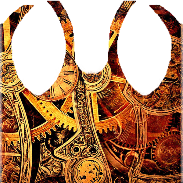 Tplk16n - Custom 78x60 Inch Gear Steampunk Outdoor Beach Towel/picnic (600x600), Png Download