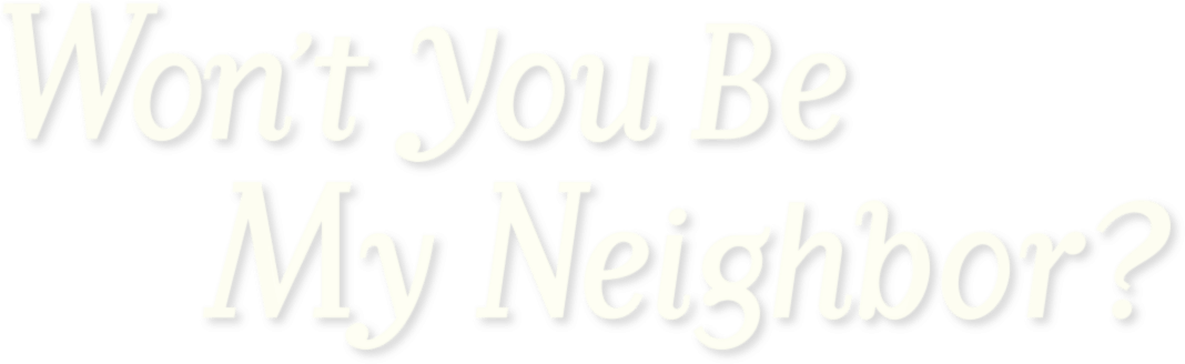 Won't You Be My Neighbor - Won T You Be My Neighbor Trailer (1068x328), Png Download