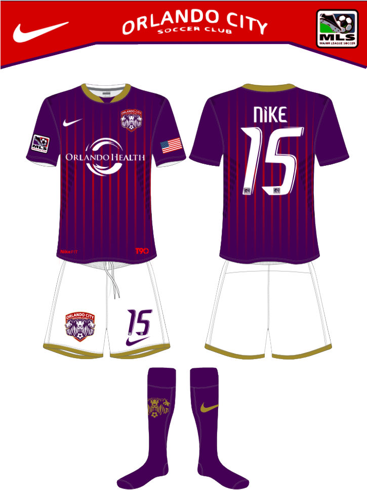 Orlhome - Orlando City Logo Concept (724x1024), Png Download