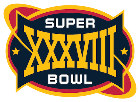 Super Bowl Xxxvii Logo - Super Bowl Xxxviii Logo (480x348), Png Download