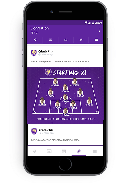 Be The First To Know - Lion Nation App (448x708), Png Download