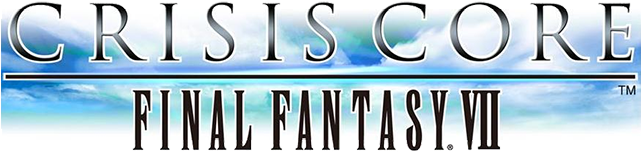 Final Fantasy Vii Crisis Core - Crisis Core Final Fantasy Vii Logo Png (640x201), Png Download