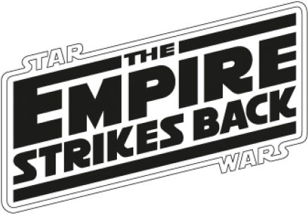The Empire Strikes Back Logo Vector - Empire Strikes Back Title (518x518), Png Download