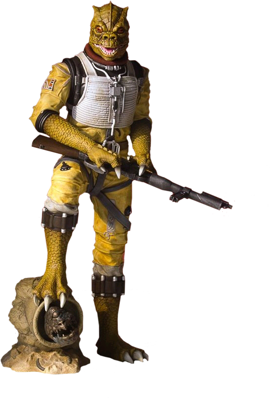 Star Wars Episode V - Star Wars Collectors Gallery Statue 1/8 Bossk 24 Cm (695x900), Png Download