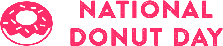 Free Dozen Donuts For National Donut Day - Free Donut Day 2018 (844x281), Png Download