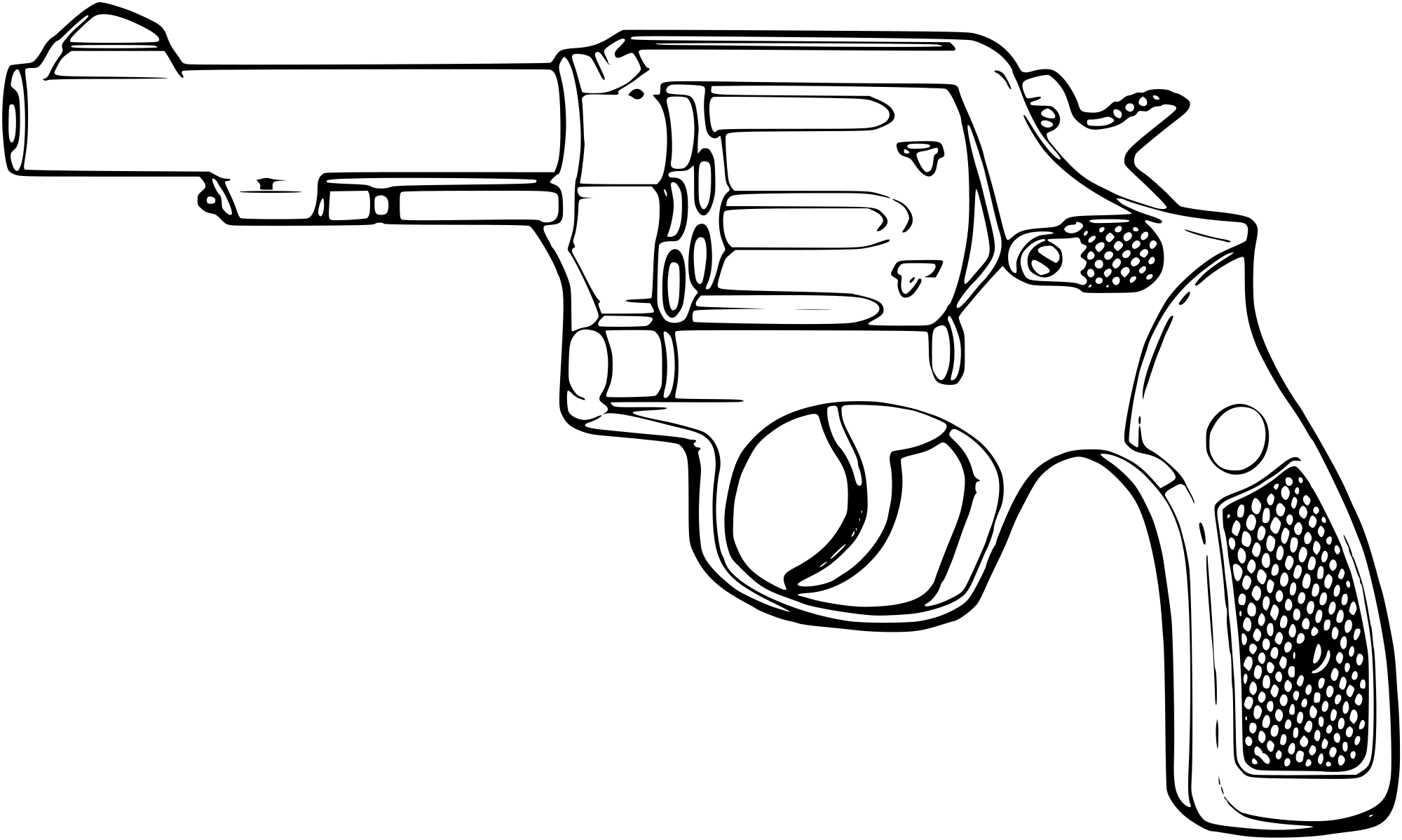 Download Open Smith And Wesson Svg PNG Image with No Background