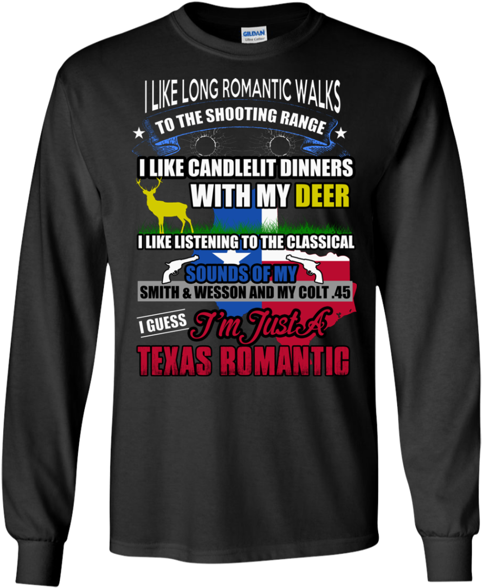 Gun Texas Sound Of Smith Wesson And Colt Texas Romantic - Black Gucci Shirt Tiger (1155x1155), Png Download