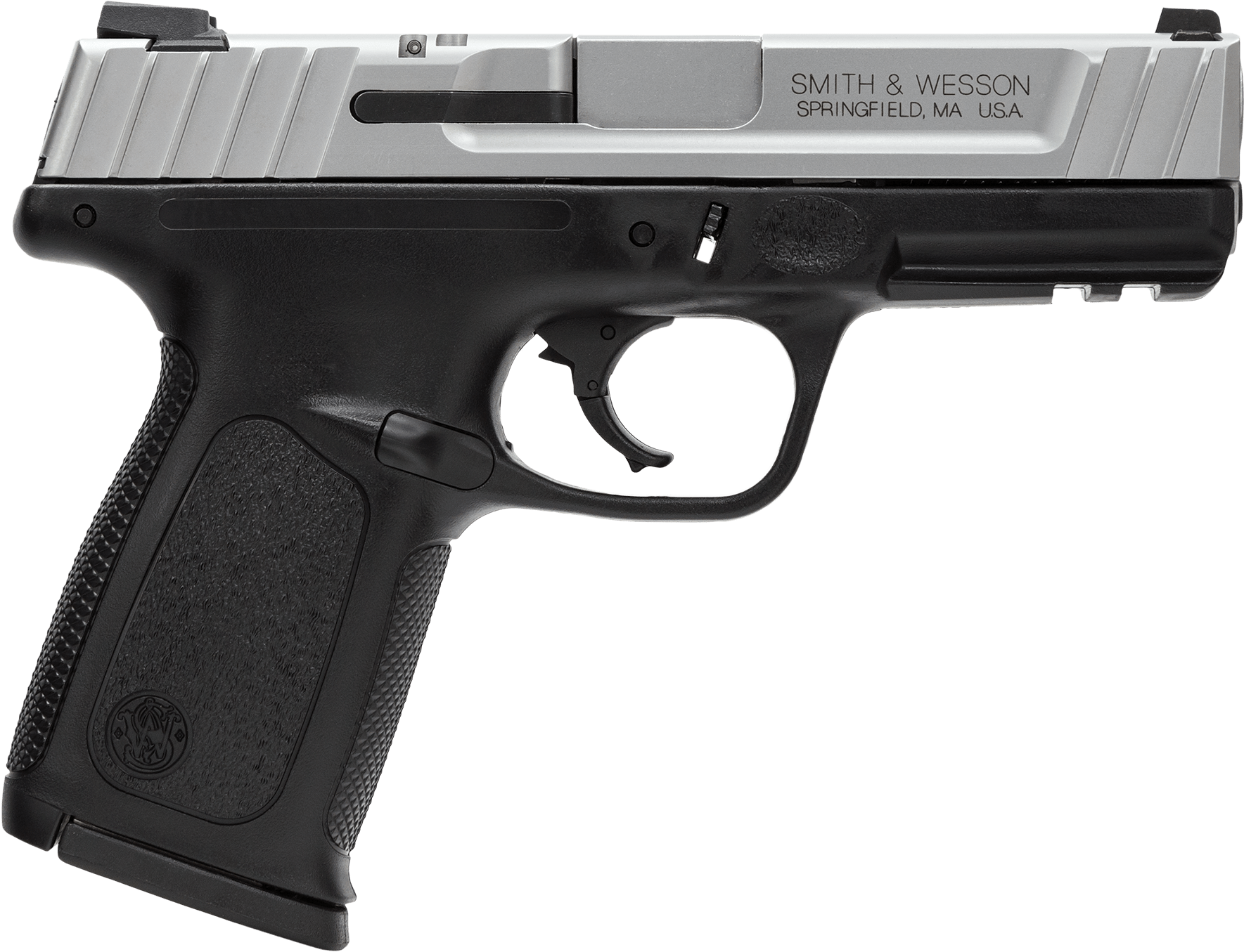 Smith & Wesson - Smith And Wesson Gun (1800x1376), Png Download