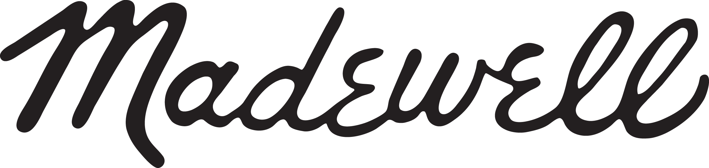 Introduced In 2006, Madewell Is A Modern Women's Denim - Madewell Logo Png (2318x551), Png Download