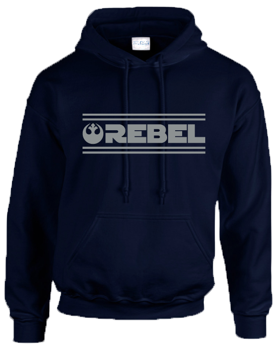 Inspired By Luke Skywalker Darth Vader Star Wars Rebel - Hoodie (553x687), Png Download