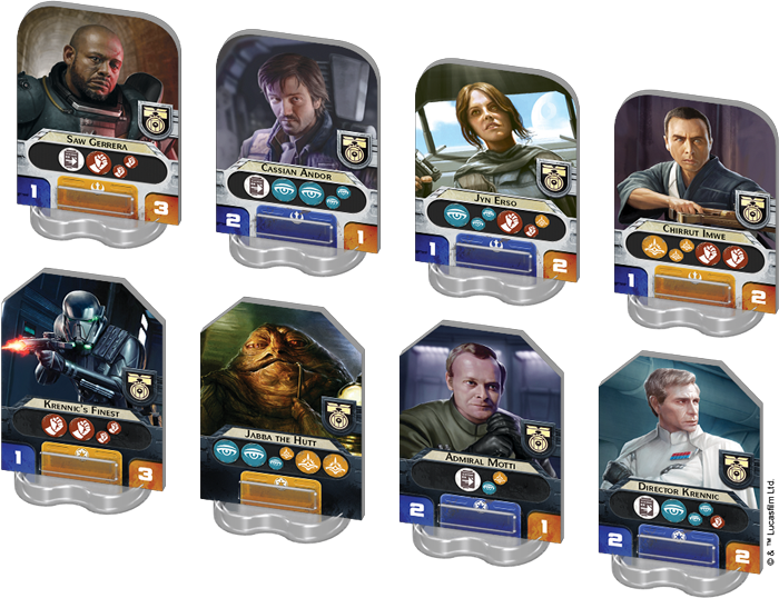 The Best Soldiers That Either The Imperials Or The - Star Wars Rebellion Rise Of The Empire Leaders (700x538), Png Download
