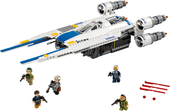 Lego 75155 Star Wars Rebel Wing Fighter - Lego Star Wars U Wing (700x700), Png Download