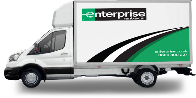 Enterprise Luton Van Hire (800x600), Png Download