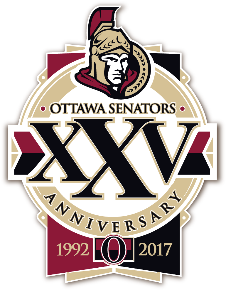 Sens 25th Jay Earle Transparent - Ottawa Senators 25th Anniversary (900x1089), Png Download