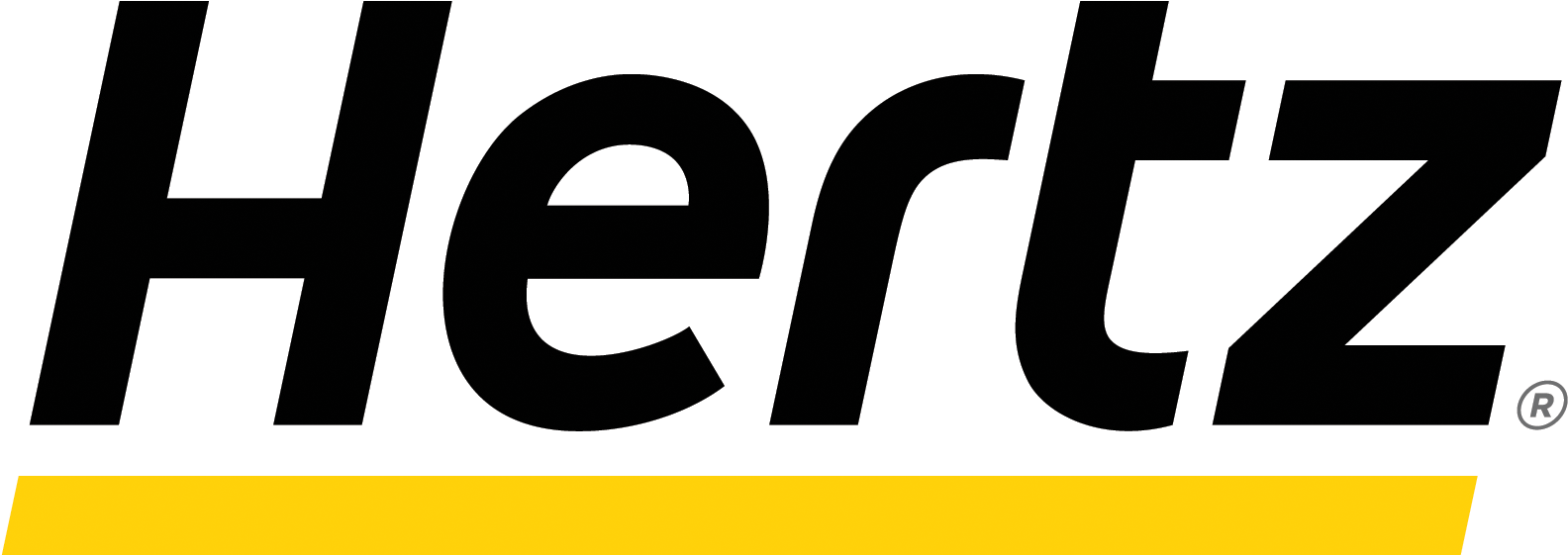 Hertz Car Sales Logo (1601x575), Png Download