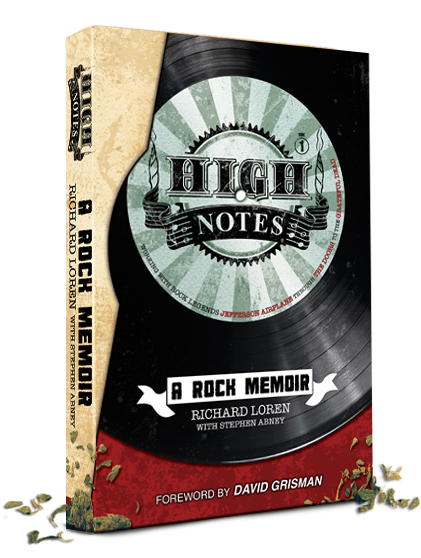 A New Book From The Former Manager And Agent For The - High Notes: A Rock Memoir Working With Rock Legends (476x607), Png Download