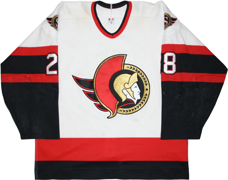 White Recorded 20 Goals And 30 Assists For The Senators - Ottawa Senators 1997 1998 (750x597), Png Download