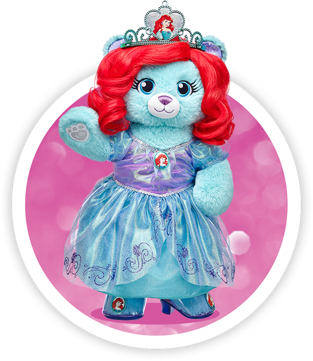 Image - Build A Bear Princesses (618x714), Png Download