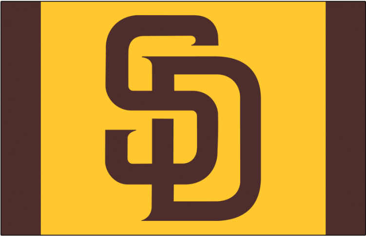 San Diego Padres Logos Iron Ons - San Diego Padres (750x930), Png Download