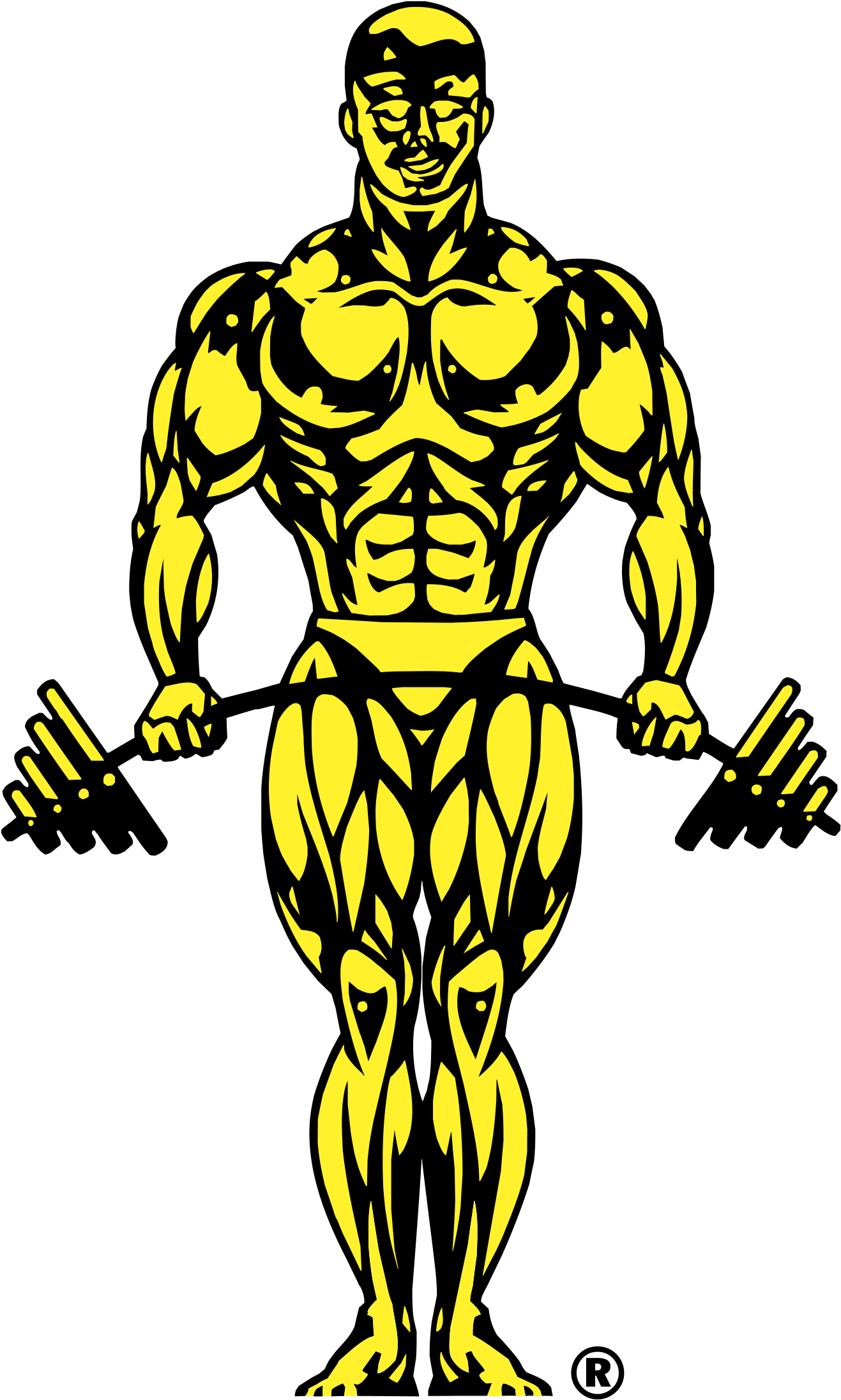 Gold's Gym Logo Png Transparent - Golds Gym Logo (2400x2400), Png Download