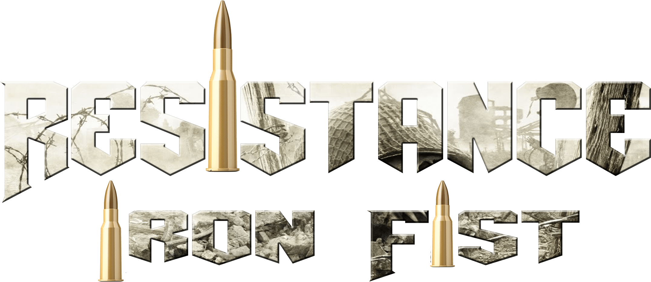 Resistance Iron Fist Game Logo - Calligraphy (2700x1800), Png Download