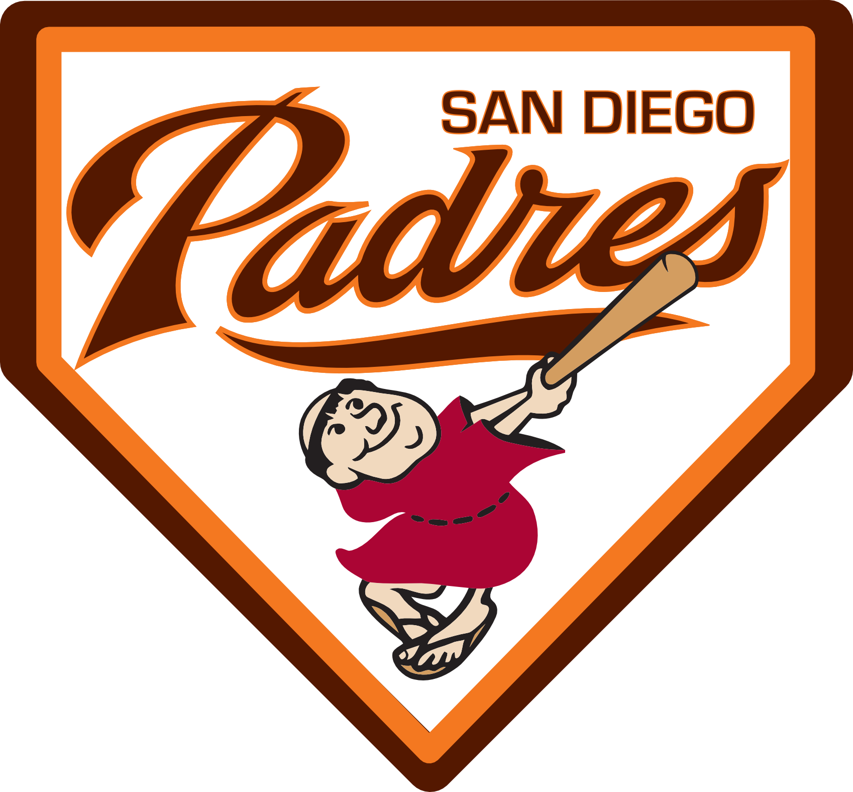 Logo Padres De San Diego (1698x1576), Png Download