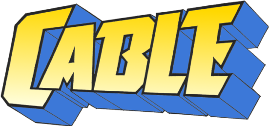 Ed Brisson Joins The House Of Ideas Writing Old Man - Marvel Cable Logo Png (600x257), Png Download
