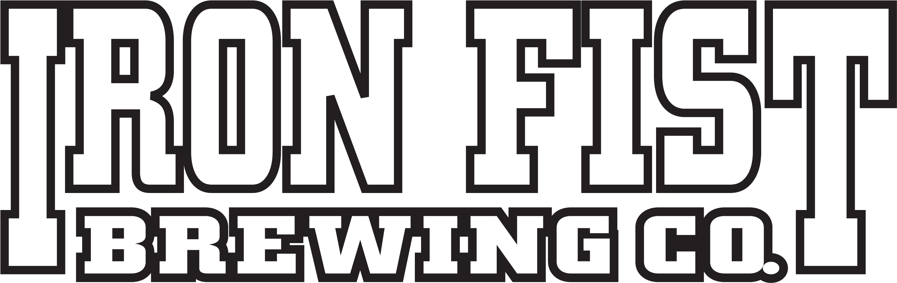 Iron Fist Brewery Logo (3000x1065), Png Download