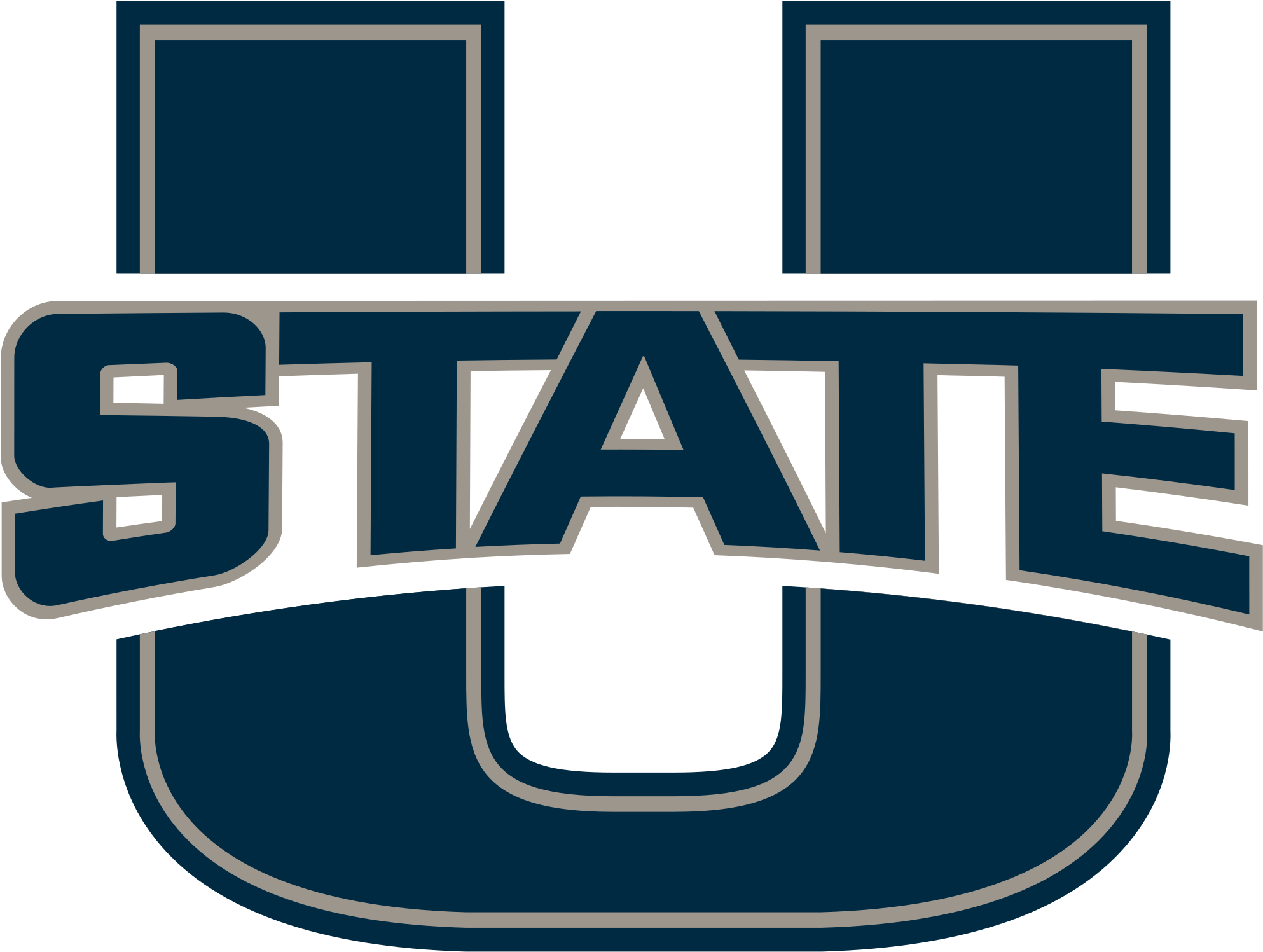 Open - Utah State Football Logo (2000x1514), Png Download