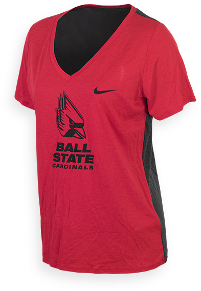 Image For Ladies Nike Dri-fit Vneck Tee - Nba T Shirt Design (600x600), Png Download