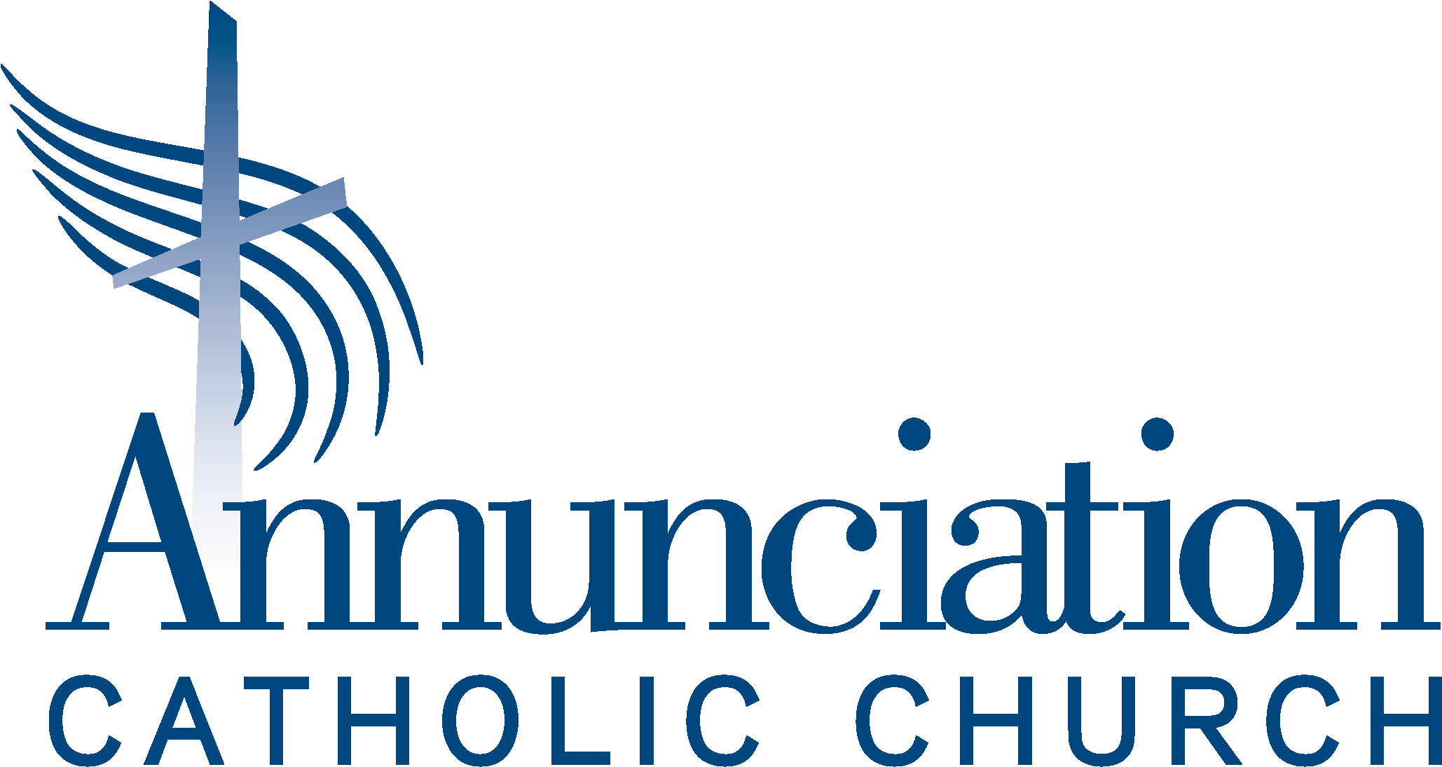 Annunciation Catholic Church Logo (2100x1129), Png Download