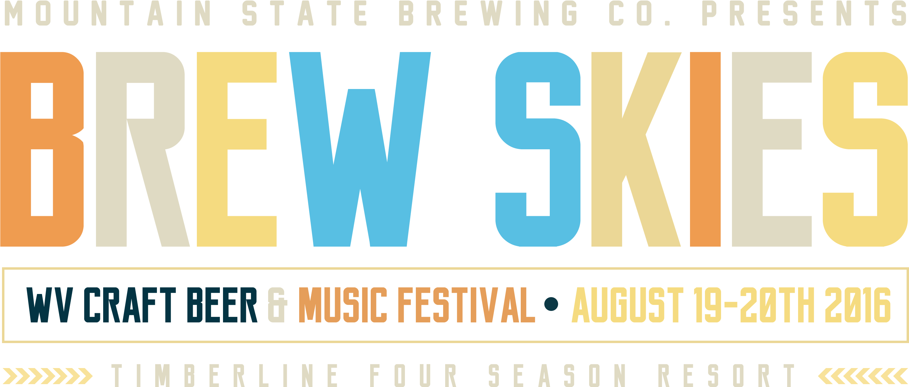 Brew Skies - Resort (2064x1004), Png Download