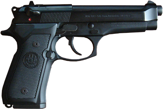 Banner Stock 1911 Clip Extension 10 Round - Beretta M9a1 9mm Pistol (545x549), Png Download